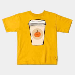 Pumpkin Spice Latte Kids T-Shirt